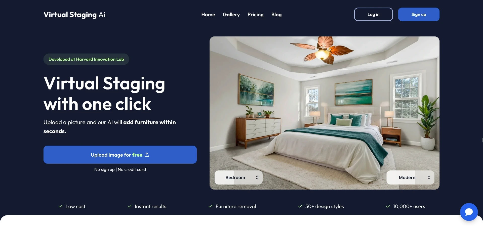 Virtual Staging AI concentrates on one job — furnishing empty rooms — rather than covering exteriors or renovation previews.