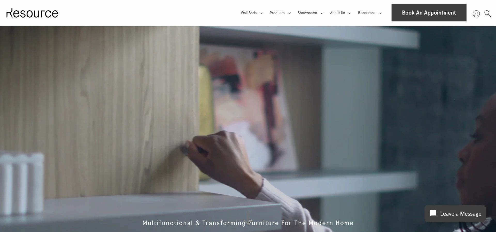 Resource Furniture's transforming furniture catalogue demonstrates wall beds and fold-away tables built for micro-apartments.