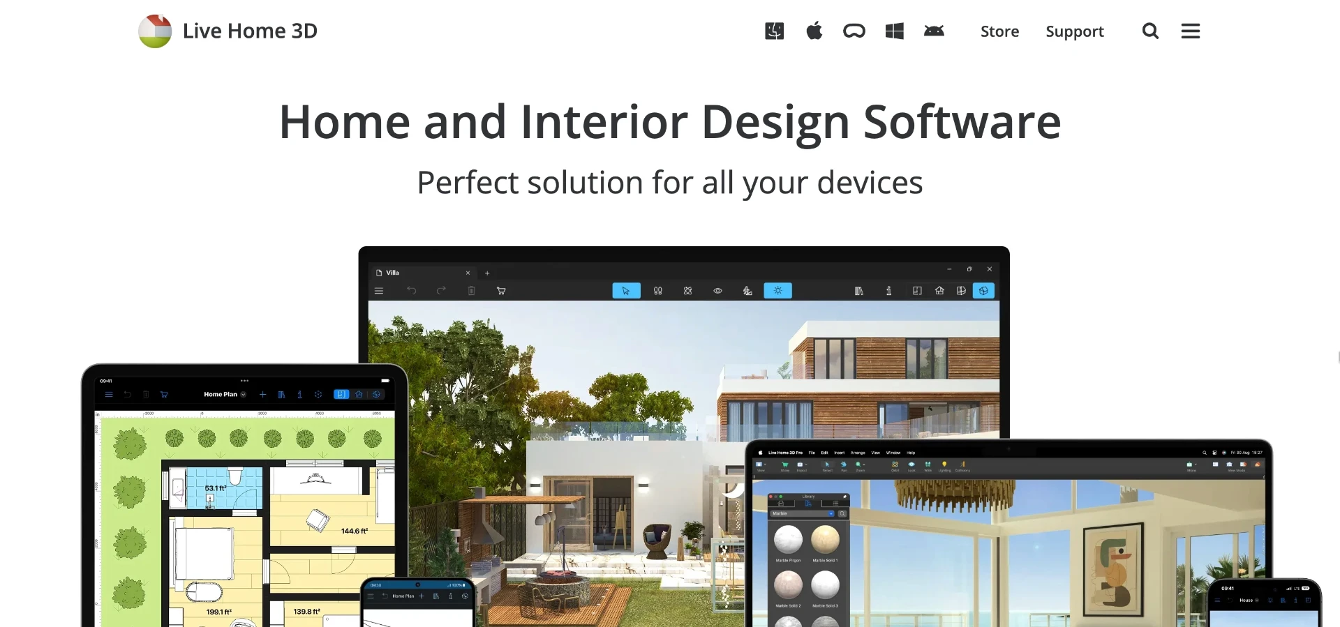 Live Home 3D targets DIY renovators who want floor plans without a full architectural software commitment.
