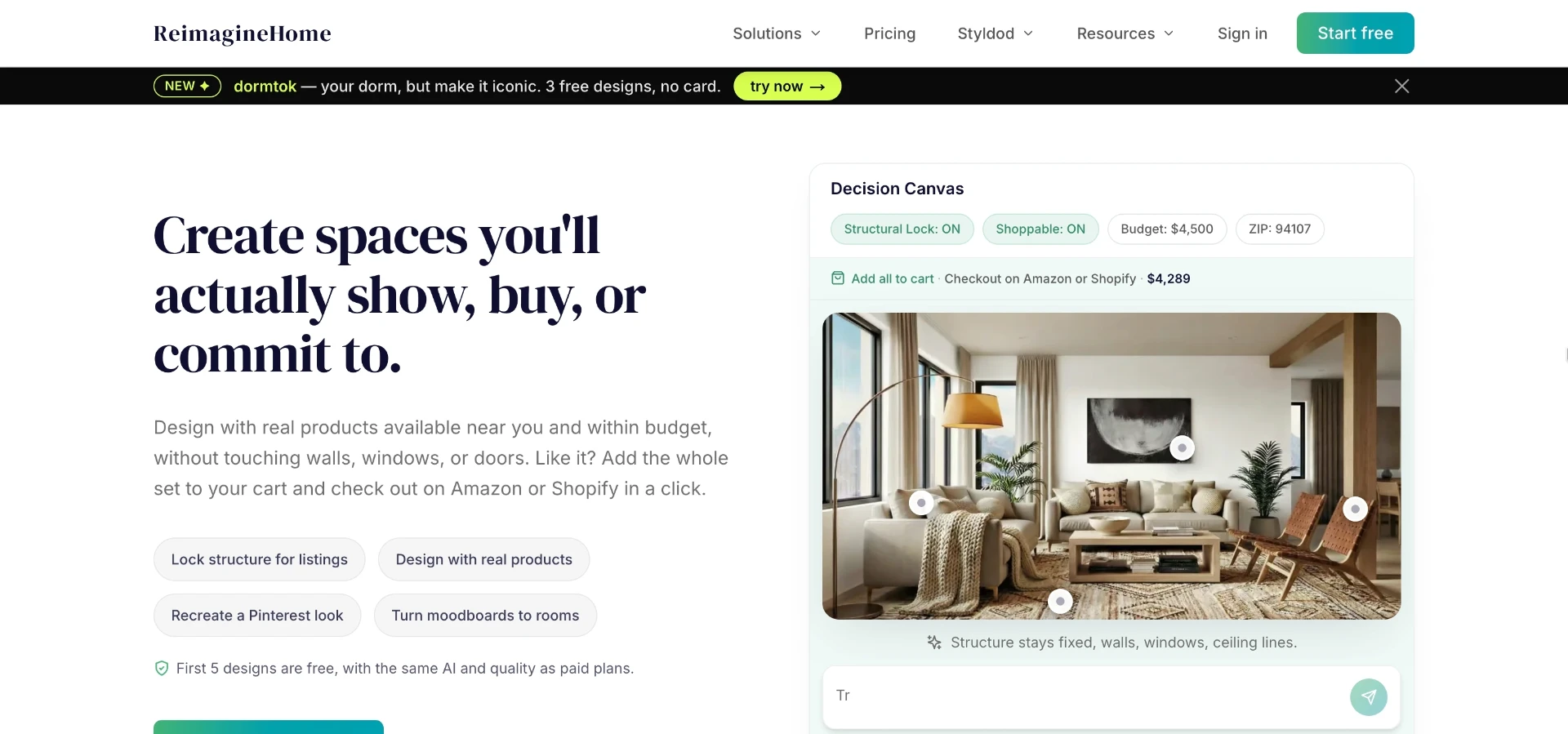 REimagine Home's staging workflow, built around fast listing turnaround for agents.