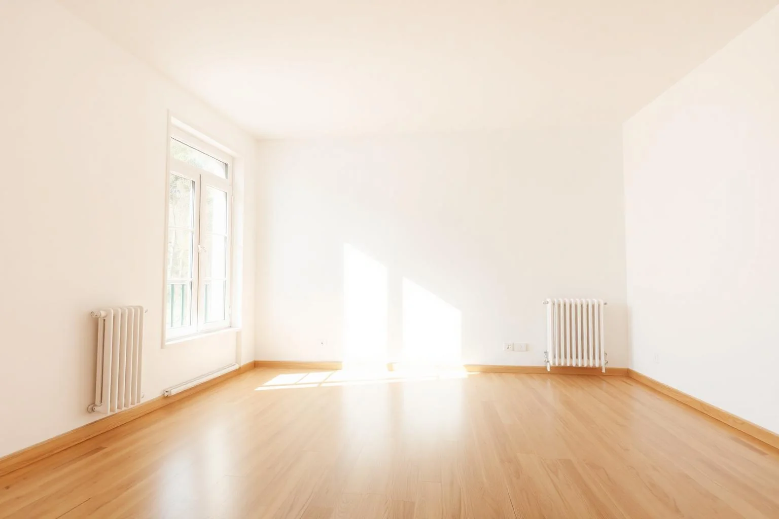 How AI Empty Room Generator turns a photo into an empty room with bare walls and floor