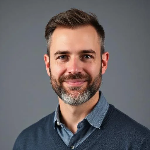 Portrait of Tomas Rehak, property photographer